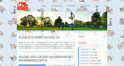 Desktop Screenshot of diggie.be